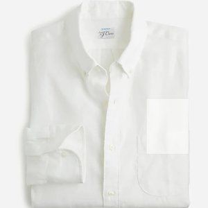 J. Crew Tall Baird McNutt Irish linen shirt